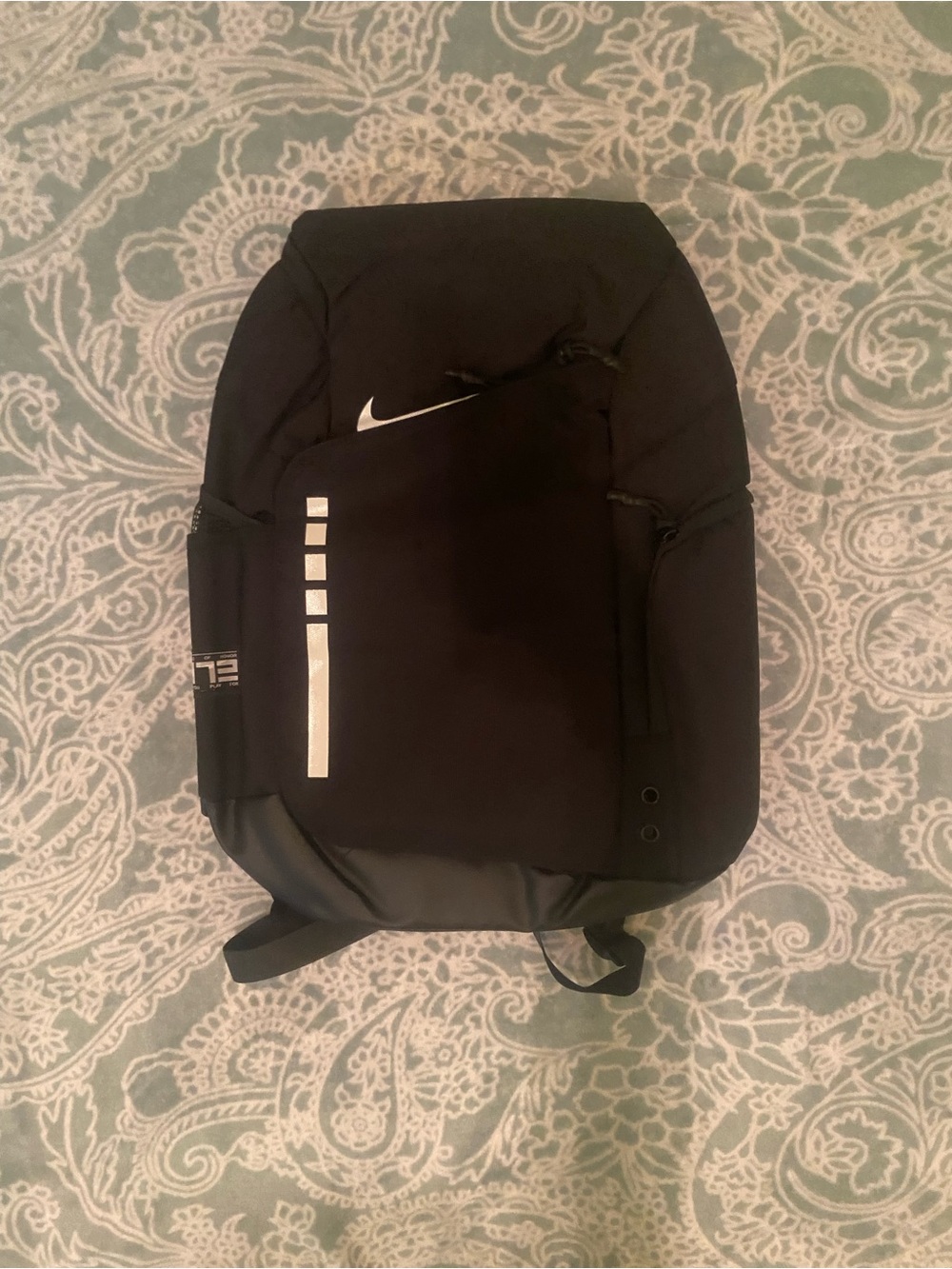 Nike Black Backpack with Reflective Accents - Men's